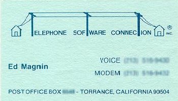 Telephone Software Connection
